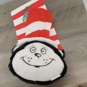 Dr. Seuss Red and White Cat in the Dog Toy New